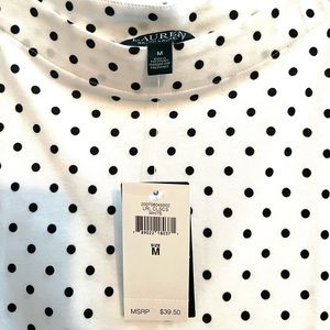 Ralph Lauren polka dot dress shirt
